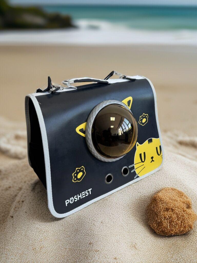 Bolzz Transportna torba za kućne ljubimce Poshest 02, Crna