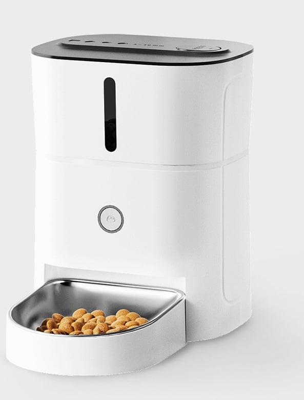 Bolzz Hranilica za kućne ljubimce s automatskim hranjenjem, bijela