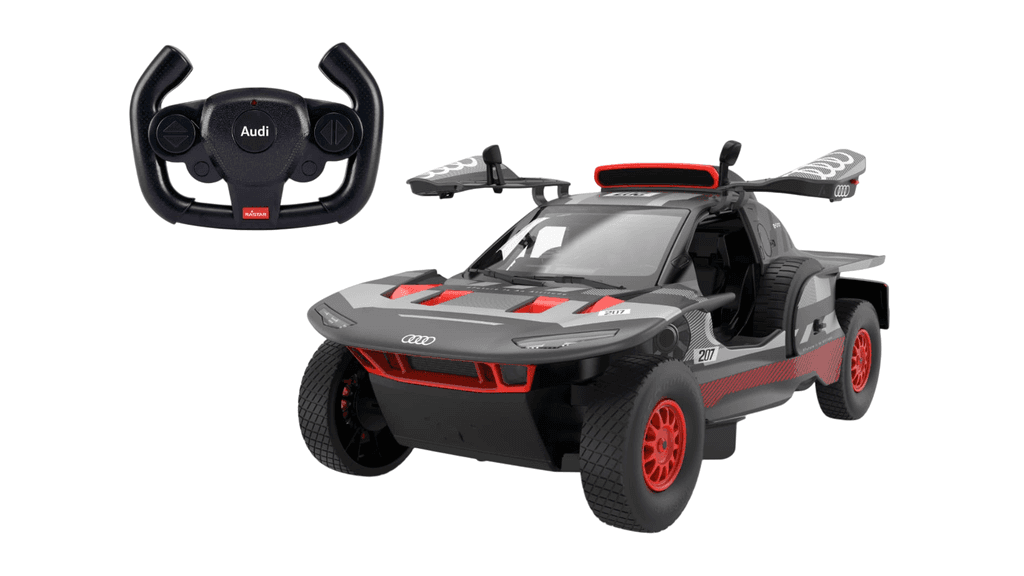 Rastar automobil na daljinsko upravljanje Audi RS Q e-tron, tamno siva