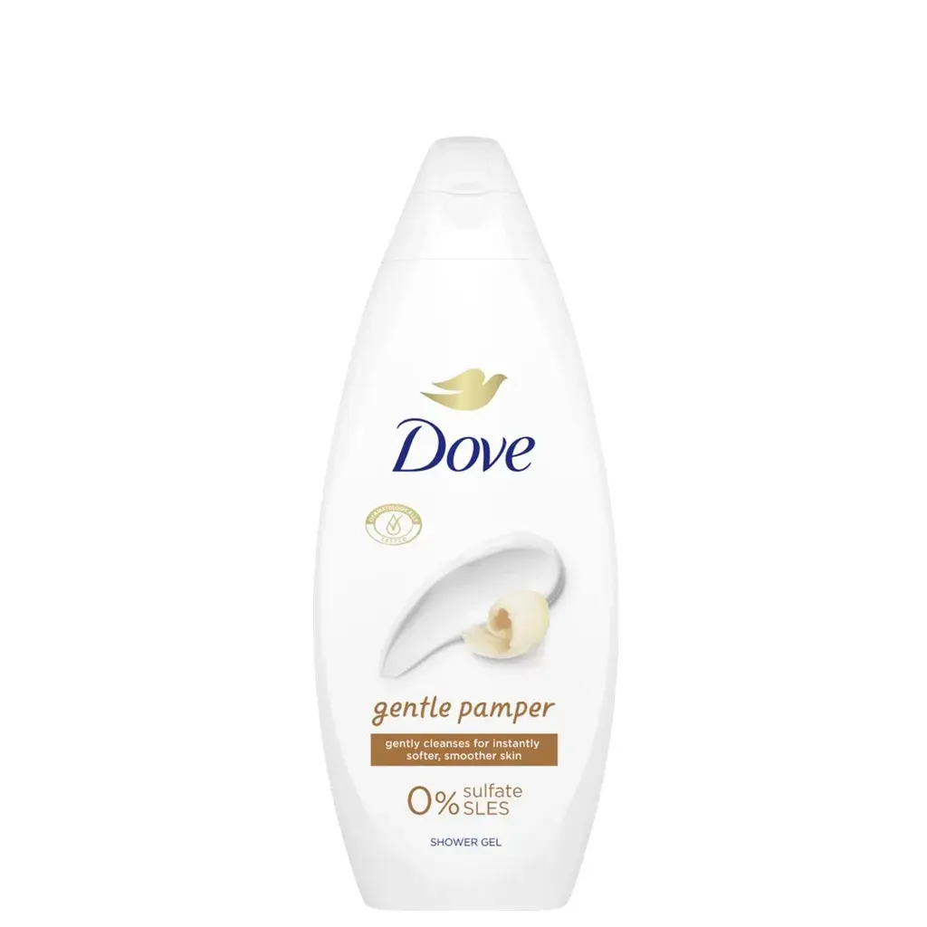 Dove Gentle Pamper gel za tuširanje, 250 ml