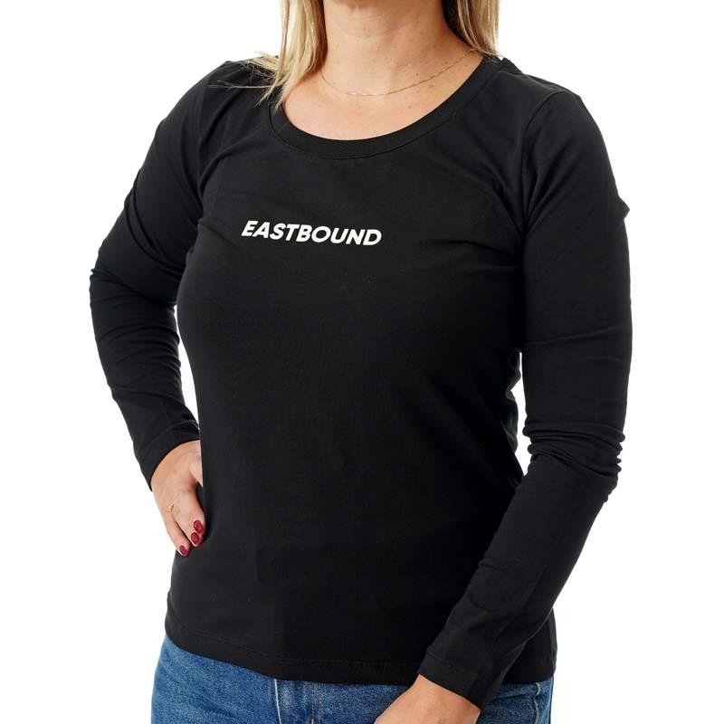 Ženska dukserica Fruma, prema istoku, crna