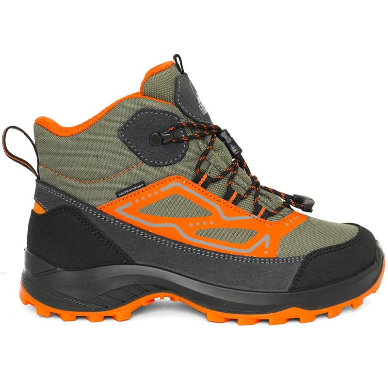 COPPERMINER Dječje cipele Felix, maslinasto-crne