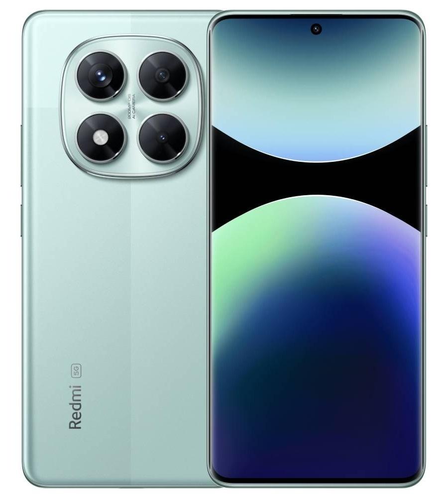 XIAOMI mobilni telefon REDMI NOTE 14 PRO 5G, 8GB/256GB, tirkizna