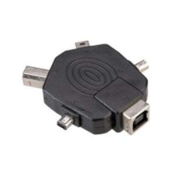 Adapter Roline USB STAR B/USB, 5 tipova USB
