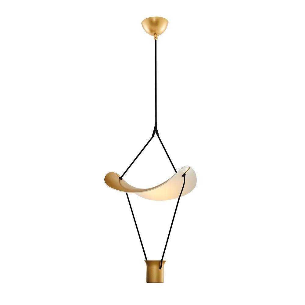 Opviq Luster L1333, 120cm, 1x7W, LED, 3000K, zlatna