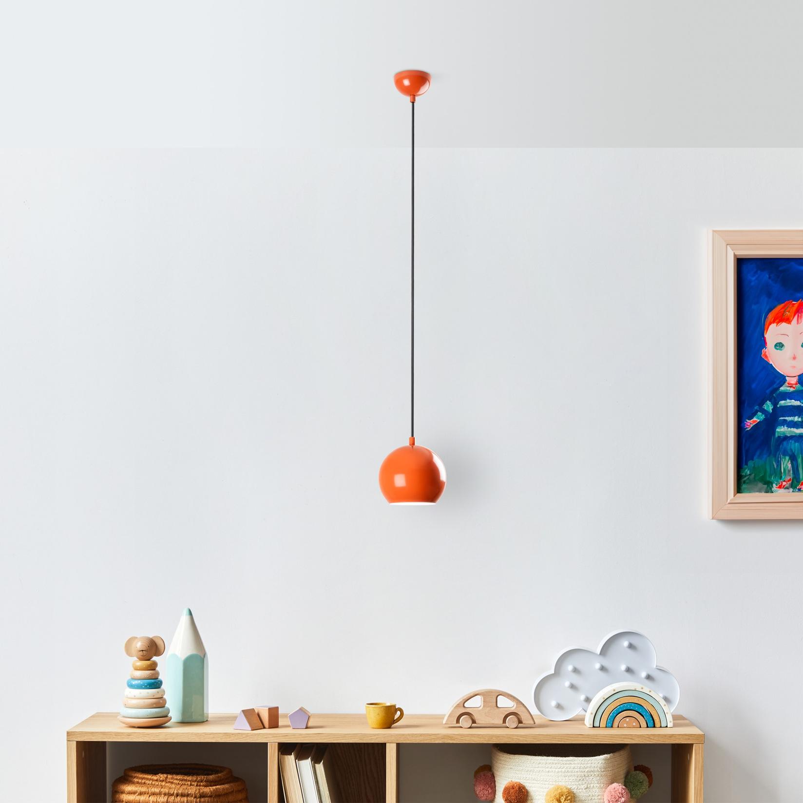 Opviq Luster Top, 20-111 cm, O15 cm, E27, narandžasta