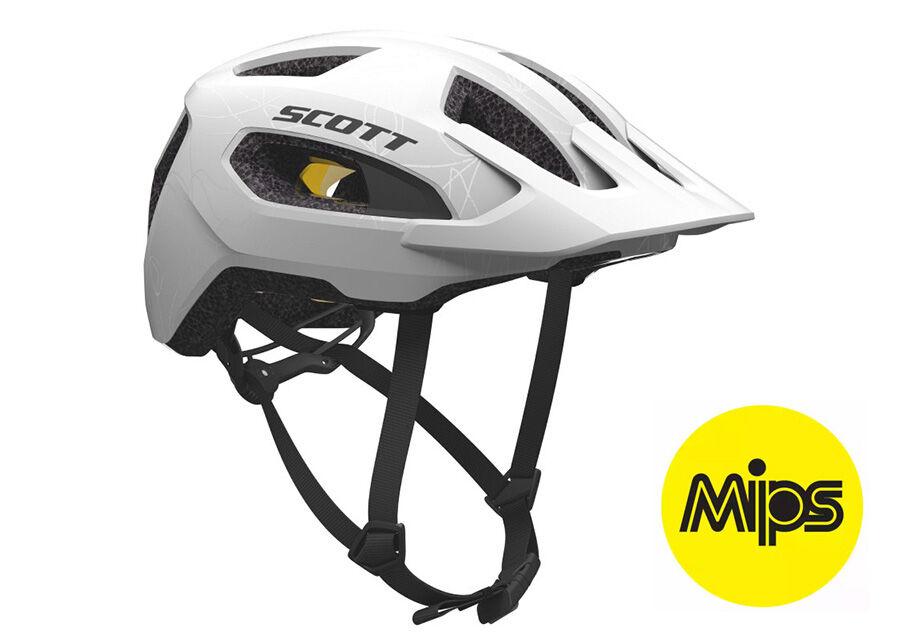 Kaciga Scott Supra Plus White Matt - S/M