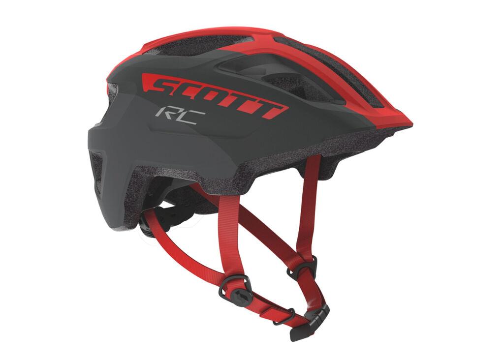 Kaciga Dječija Scott Spunto Junior Grey/Red Rc