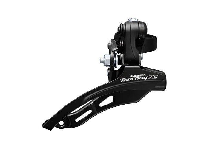 Prednji Mjenjač Shimano Tourney Fd-Tz510 Ds6 3(Friction)X 6/7 Sa Šelnom 31.8Mm 48T Top Down-Swing Top-Pull