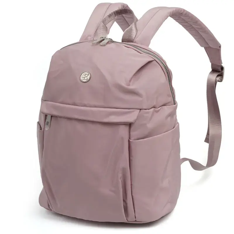 Ženski ruksak Larika prema istoku, boje prljavo ružičaste