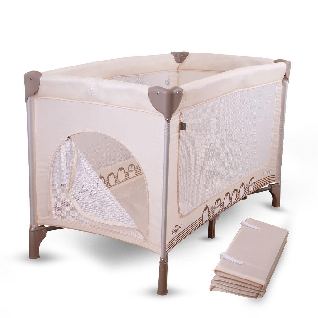 Jungle baby Putni Krevetac Na Jedan Nivo Moon Bež