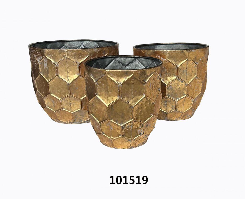 Saksija Metalna 33*31.5Cm 101521