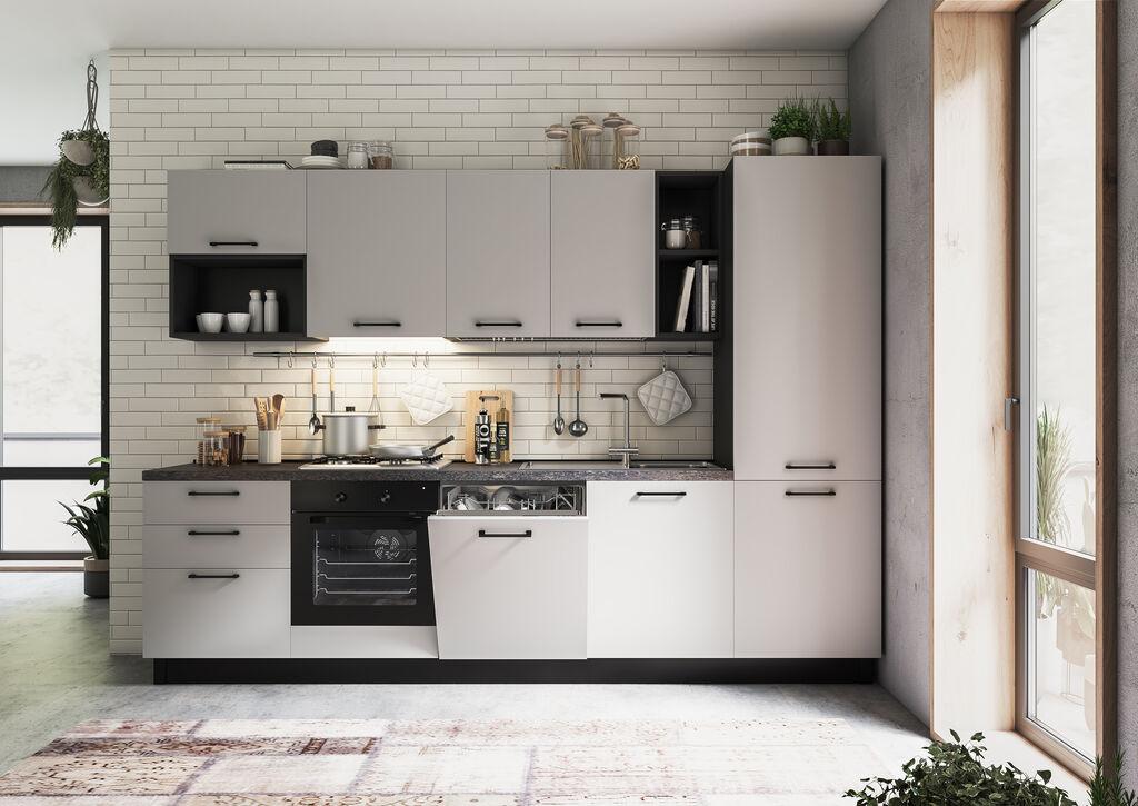 Selene Blok Kuhinja Selene 300 Sa Tehnikom Sx Grigio /Siva/