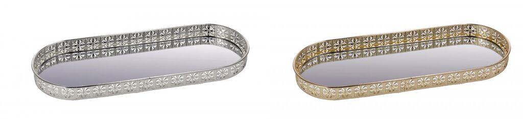 Metalni Poslužaonik Ovalni Cm33X12 83601