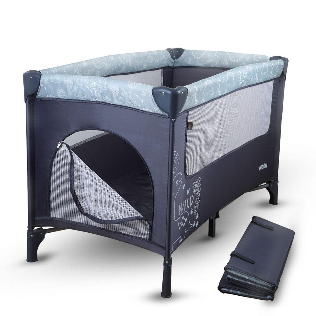 Jungle baby Putni Krevetac Za Bebe Moon Siva