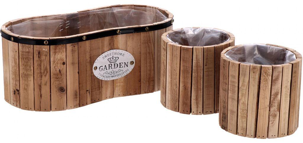 Drvena Saksija 38*17.5*15Cm