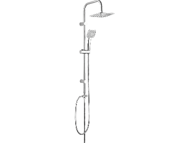 Usponski tuš PG7-20KX, Hrom