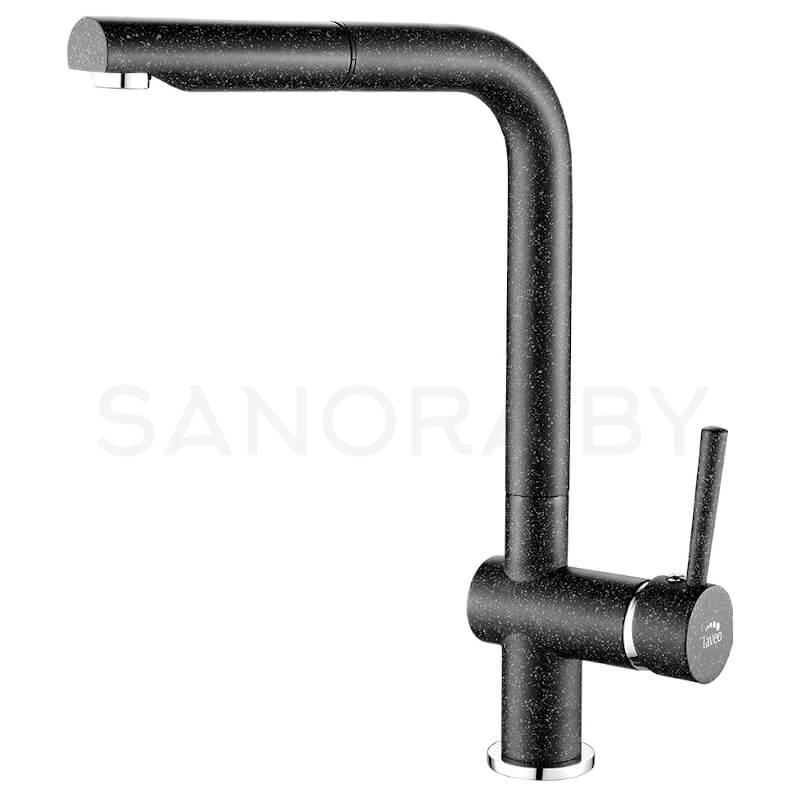 Laveo BLZ 769D Česma za sudoperu sa izvlačnim tušem, Crna