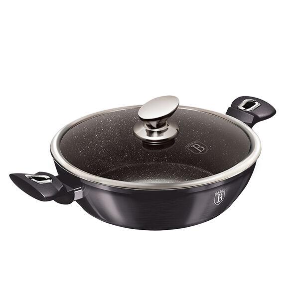 Berlinger Haus Tiganj sa poklopcem BH-6898, 28cm, Crni