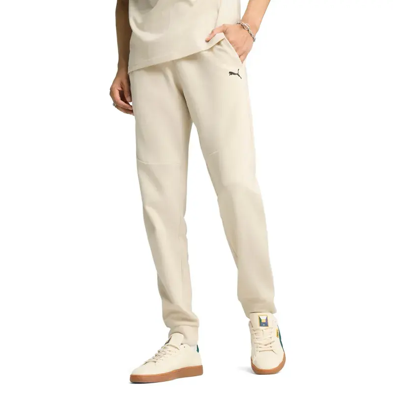Puma Muški donji dio trenerke Tech Pants Dk Cl, Bež