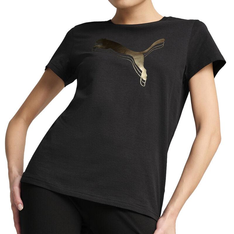 Puma  Ženska majica kratkih rukava Ess Metallic Tee, Crna