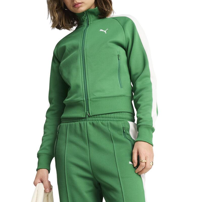 Puma Ženski duks na raskopčavanje T7, Zeleni