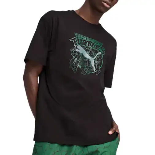 Puma Muška majica kratkih rukava Tmnt, Crna