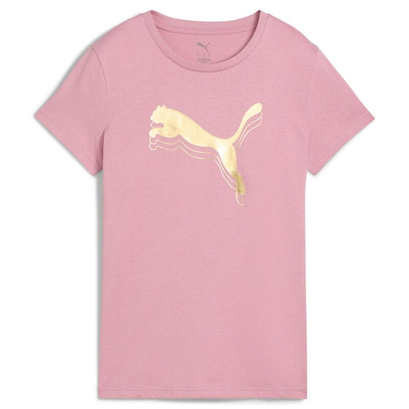 Puma Ženska majica kratkih rukava Ess Metallic Tee, Roze