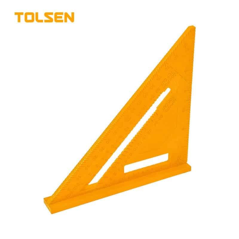 Tolsen Stolarski Trougaoni Lenjir 35125 /Uglomjer 180Mm/7"