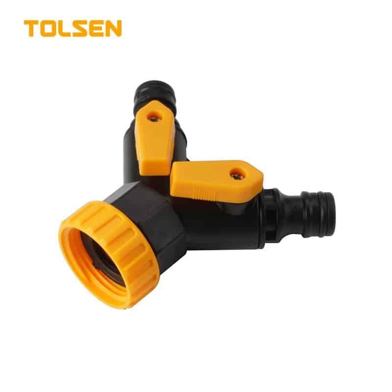 Tolsen Prikljucak 3/4" 57168 Sa Dva Izlaza I Regulatorom Protoka