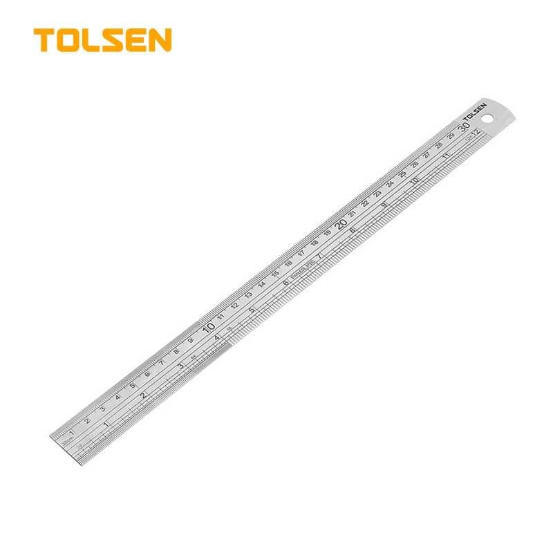 Tolsen Pomicno Mjerilo "Lenjir" 35028 Metalni 600X30X1.2Mm