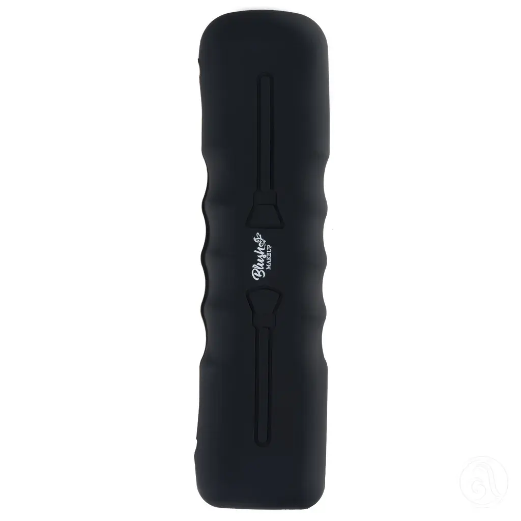 Blush Silikonska futrola za četkice za šminkanje, Crna