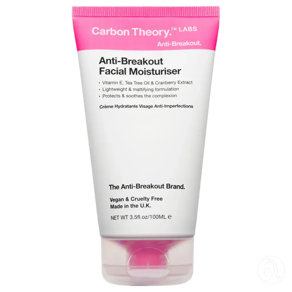 Carbon Theory Hidratantna krema za lice Anti breakout, 100 ml