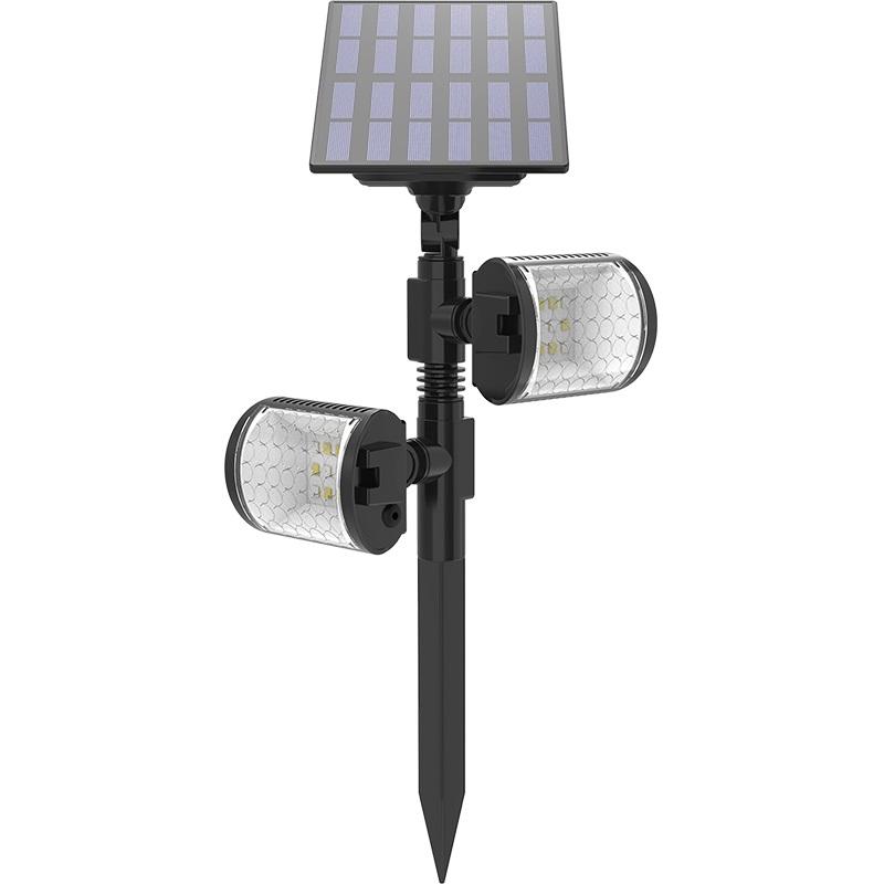 Bormann Lampa baštenska solarni panel 13x18x72cm,250Lm,IP44 BLF4120