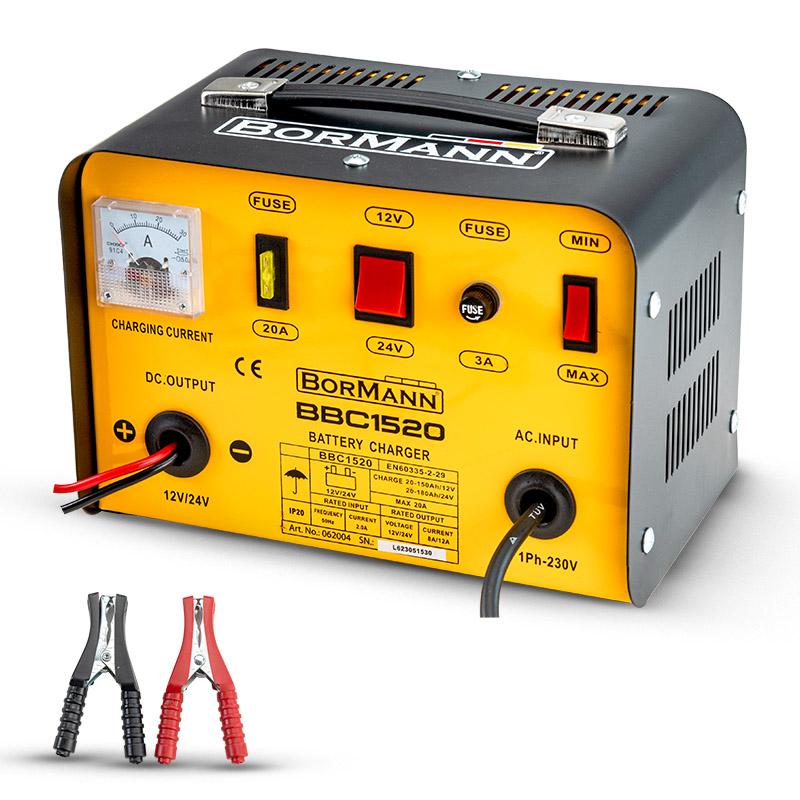 Bormann Punjač za akumulatore 20Ah 12/24V BBC1520
