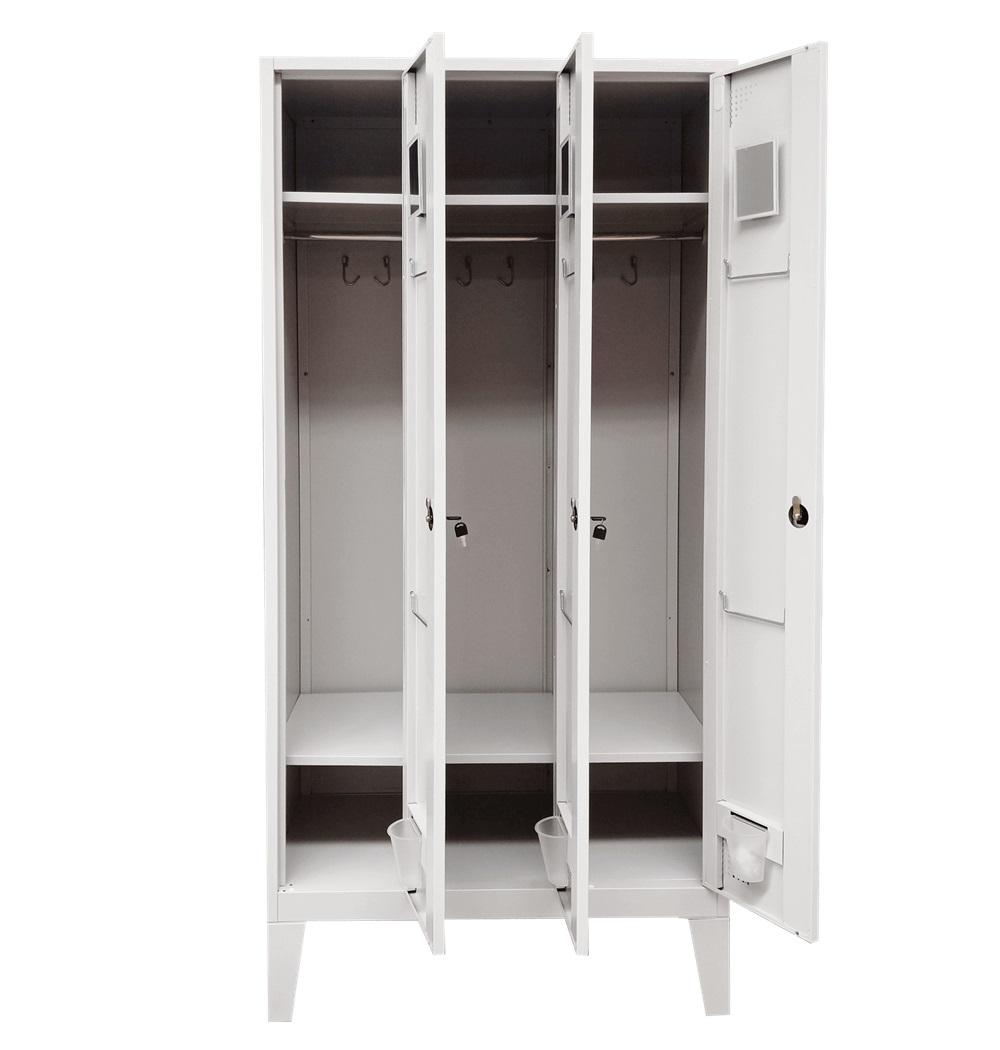 Besteels Ormar garderobni metalni 3/1 clasic 1800x820x450mm PTDG-S03