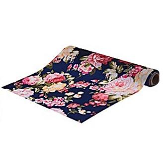 Koopman Papir za dekoraciju i pakovanje cvijetni 28x500cm