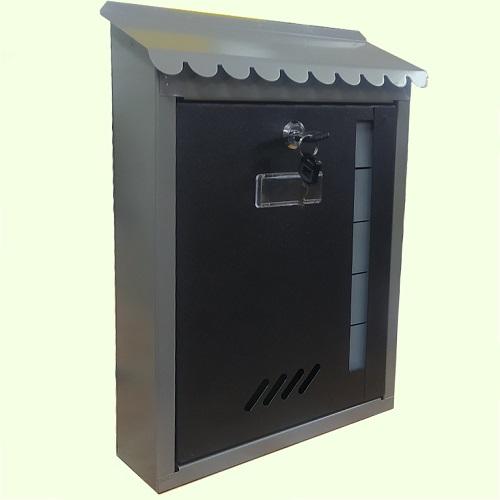 Tehnozanat Poštansko sanduče 360x245x70mm Tip 11 crno/sivo