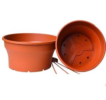 Nuova Pasquini e Bini Saksija viseća plastična 31x16cm terakota 7,8L ARIETE