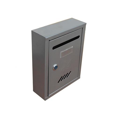 Poštansko sanduče 260x75x200mm Tip 01 sivo/sivo