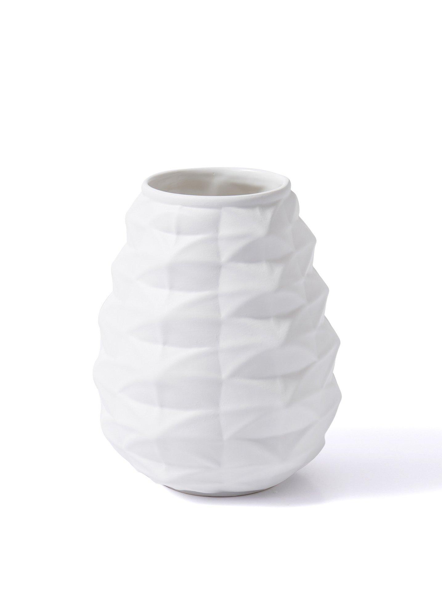 Aberto Design vaza LCA0029, 25x25x26 cm, bijela