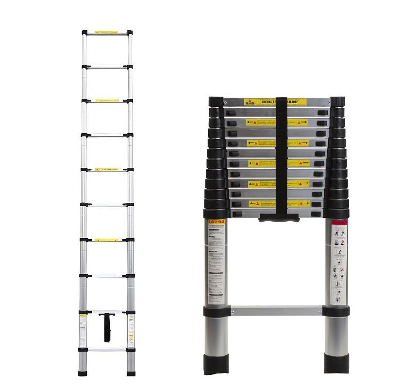 Bormann Merdevine teleskopske aluminij. 12 strp 3.8m BHL7020