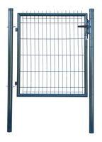 Hebei Metal Vrata jedn 3D 200x50x4mm 123x100cm (okrugli stub),zelena