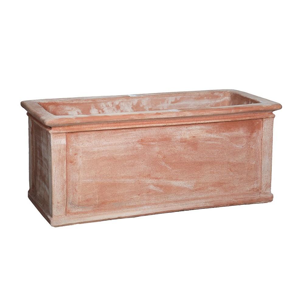 Laboratorio San Rocco Žardinjera terakota L87xW38xH37cm Cassetta Liscia 90