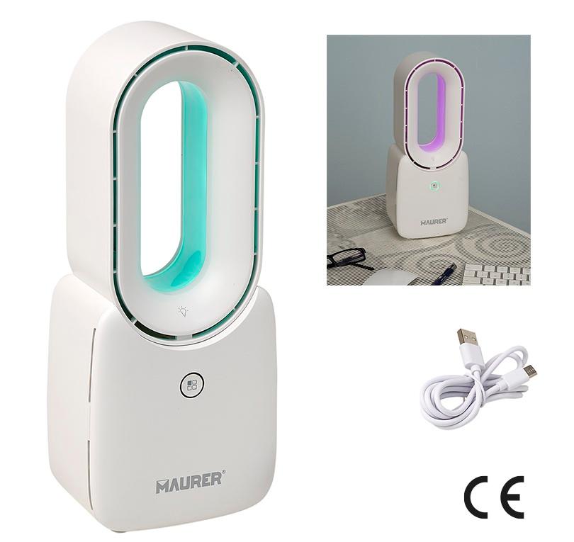 Maurer Ventilator stoni akumuklatorski USB punjač