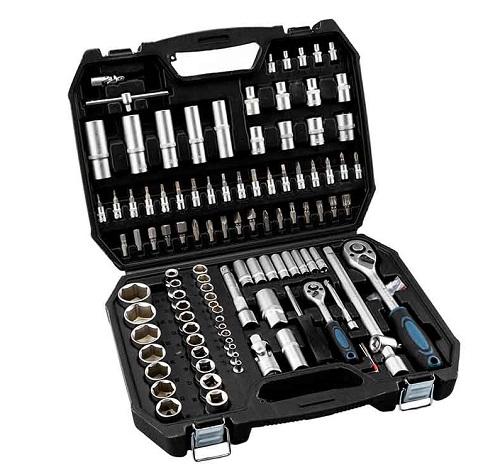 Bormann Set ručnog alata i nasadnih ključeva 1/2" & 1/4" CRV 110/1