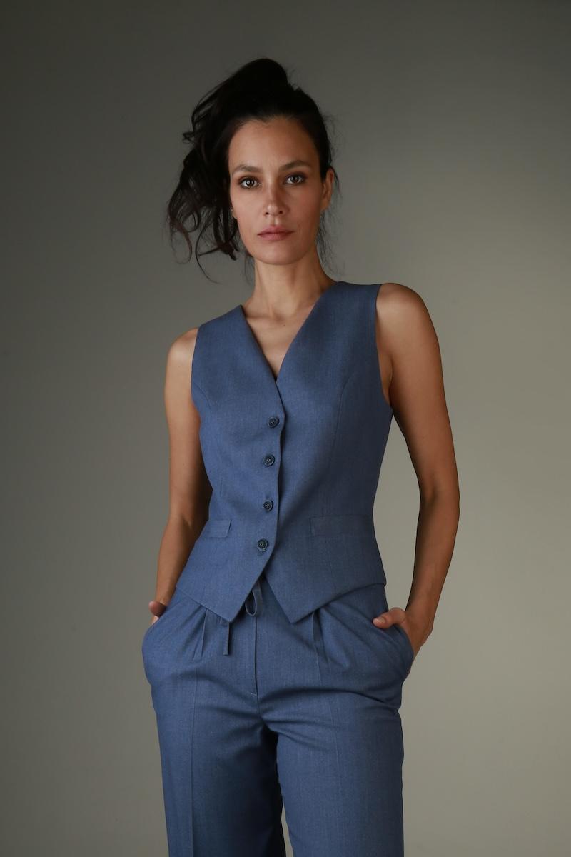 LAPPA woman TIANA prsluk, Plava