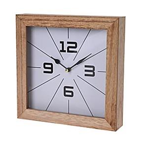 Koopman Zidni sat 245x245mm,drvo-staklo