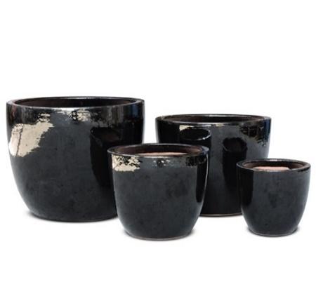 TKPOTTERY Saksija keramicka L20xW20xH16cm EGG 20