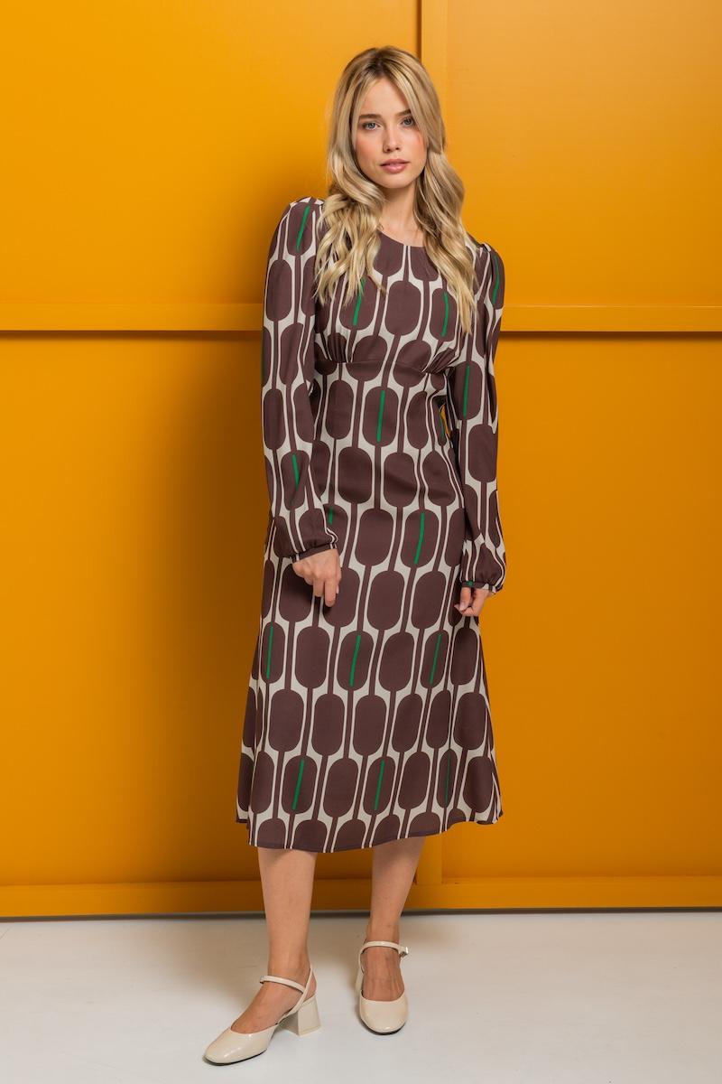 LAPPA woman TEONA haljina, Smeđa